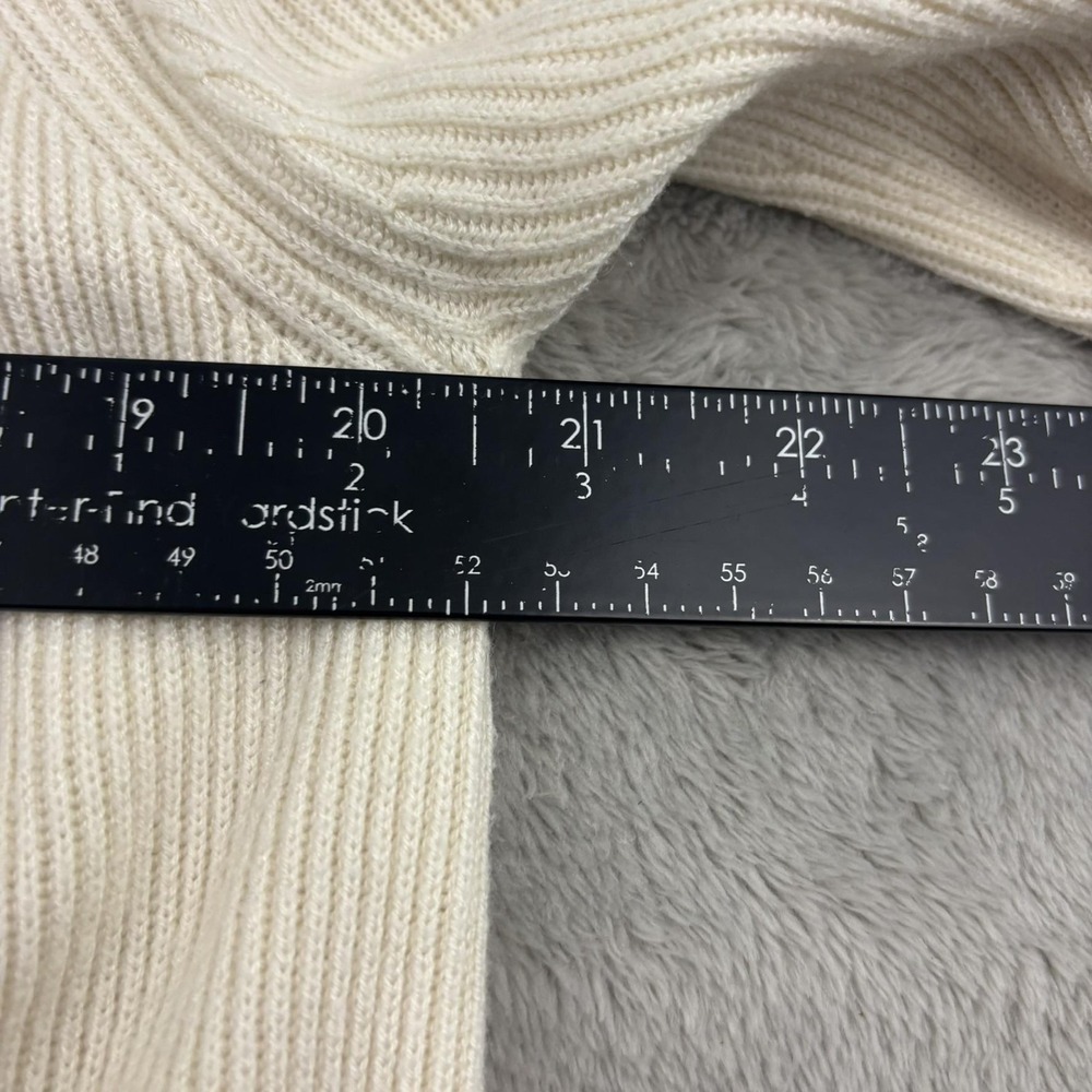 Lululemon Still At Ease Wrap Cardigan Sweater Womens 8 Ivory Cashlu Tencel Lagen - Picture 12 of 13